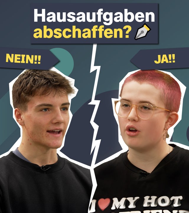 Diskussion über Hausaufgaben