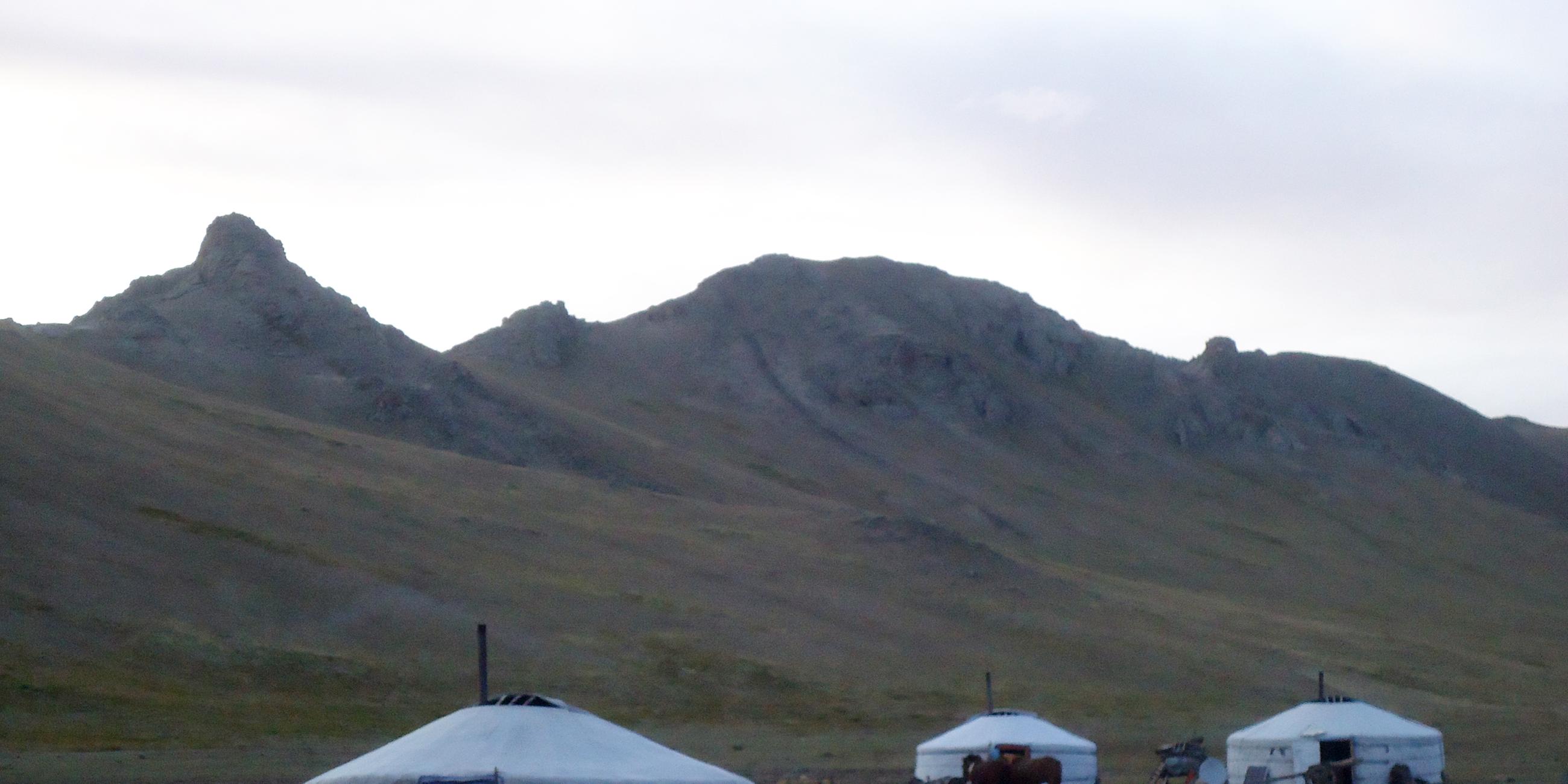 Nomaden in der Mongolei