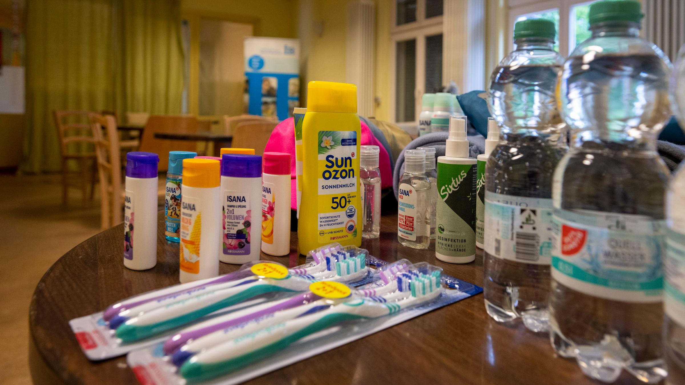 Obdachlose bei Hitze 