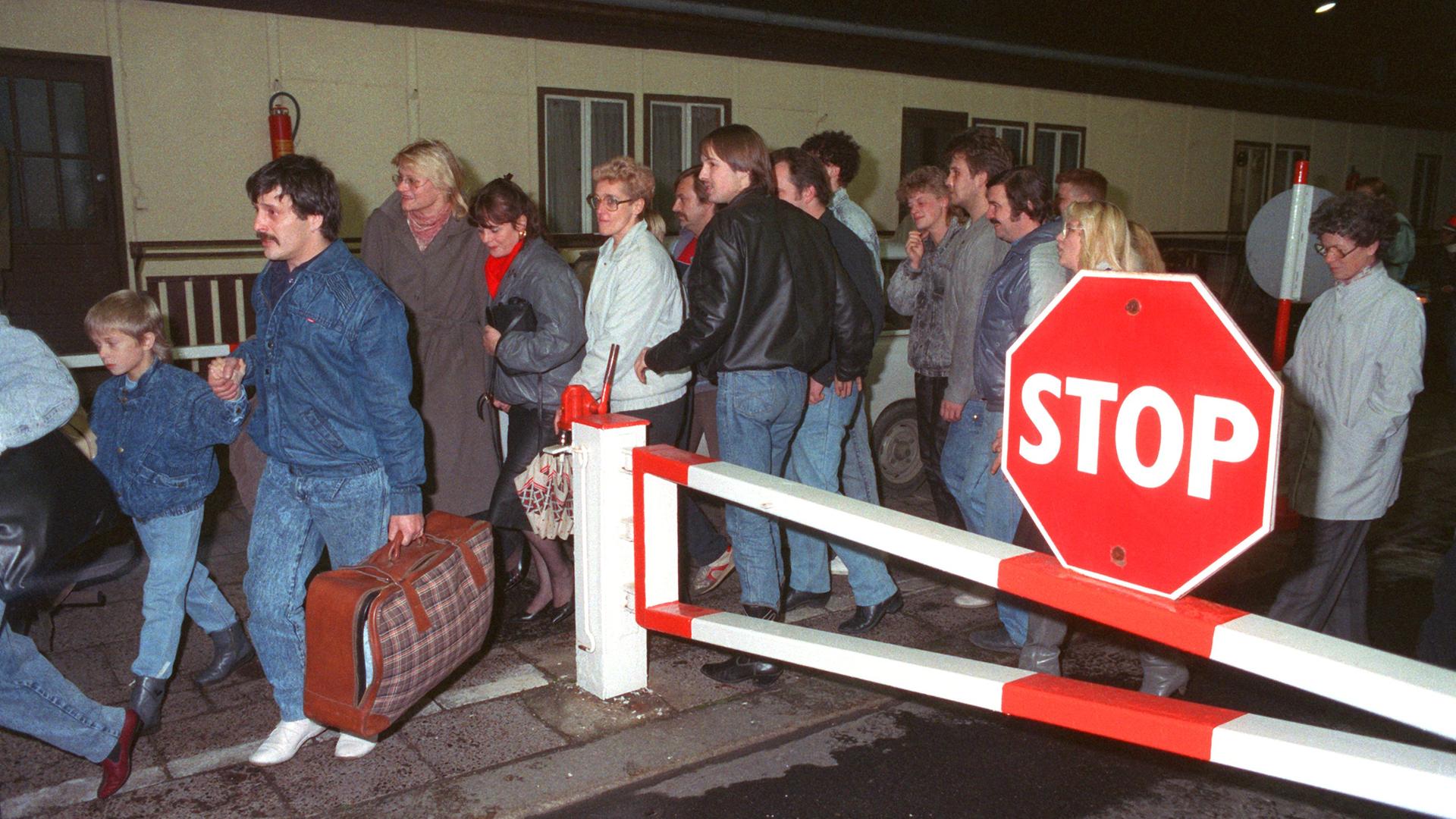 oeffnung der grenze - 1989