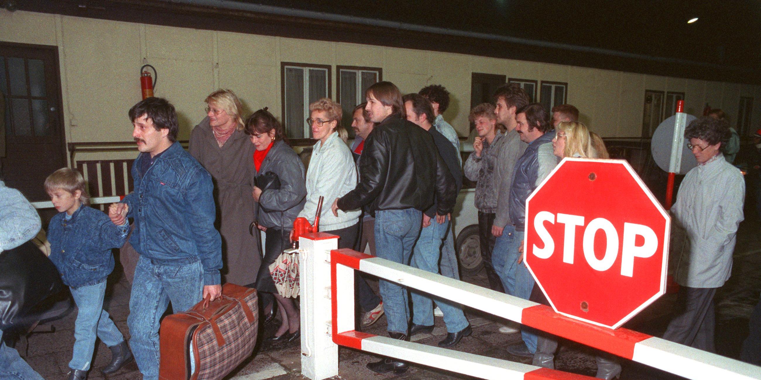 oeffnung der grenze - 1989
