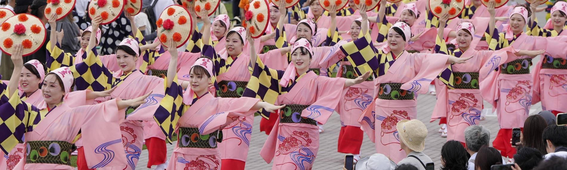 Sommerfestival in Osaka
