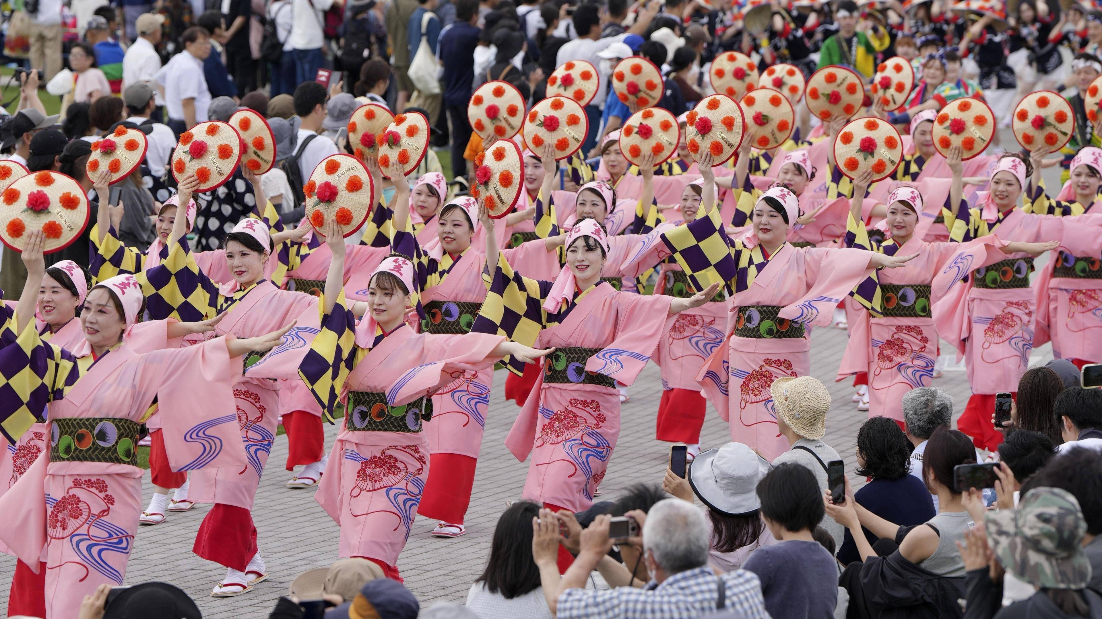 Sommerfestival in Osaka