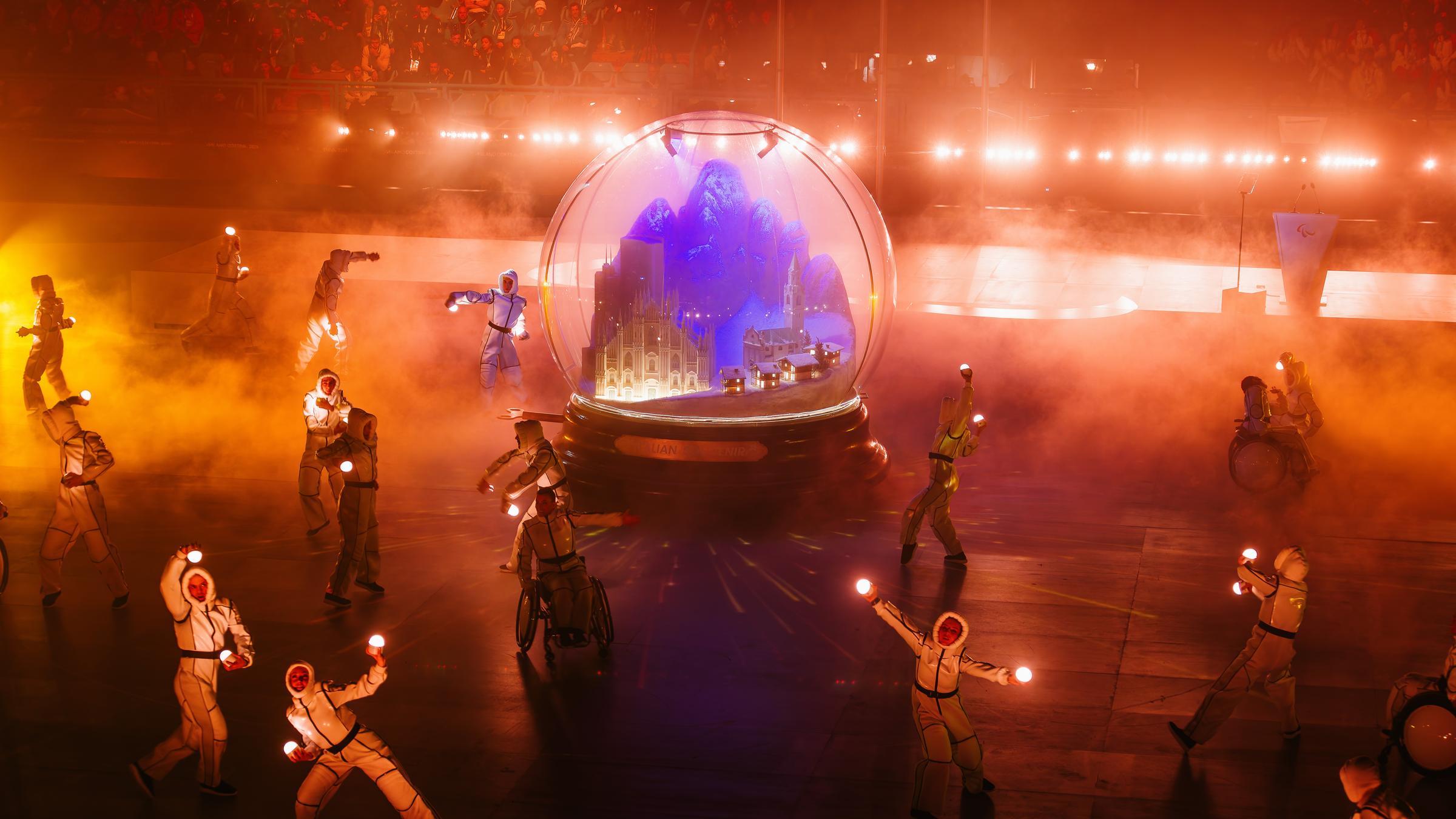 Abschlussfeier der Paralympics