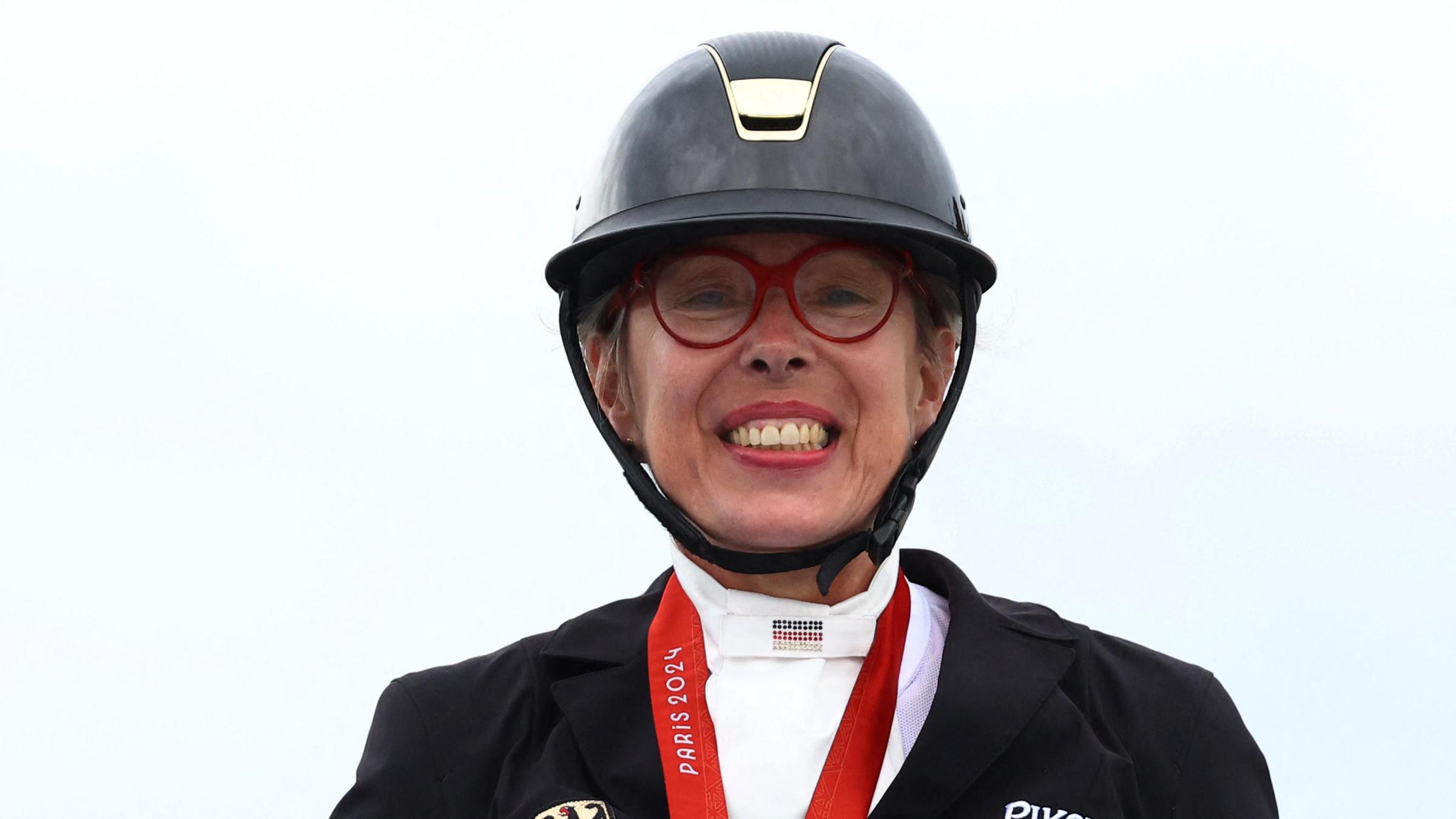 Heidemarie Dresing mit Bronzemedaille