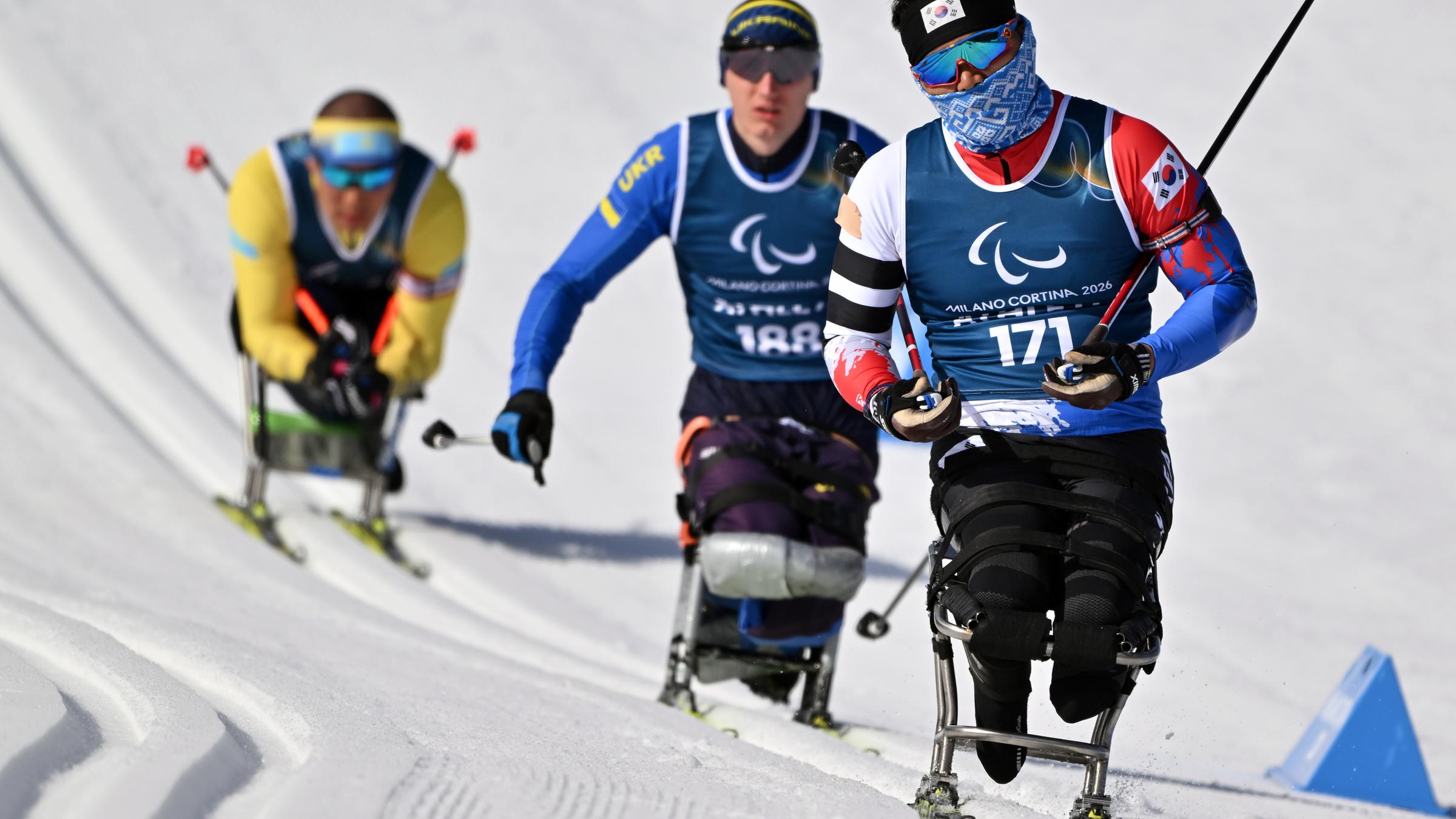Training bei den Paralympics
