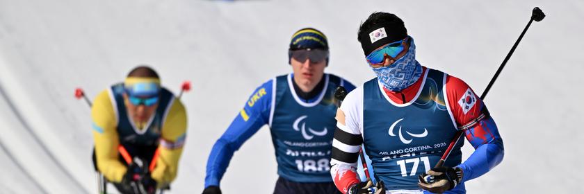 Training bei den Paralympics