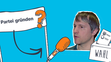Partei gründen?, Mikrofon, Politikexperte Carsten Koschmieder 