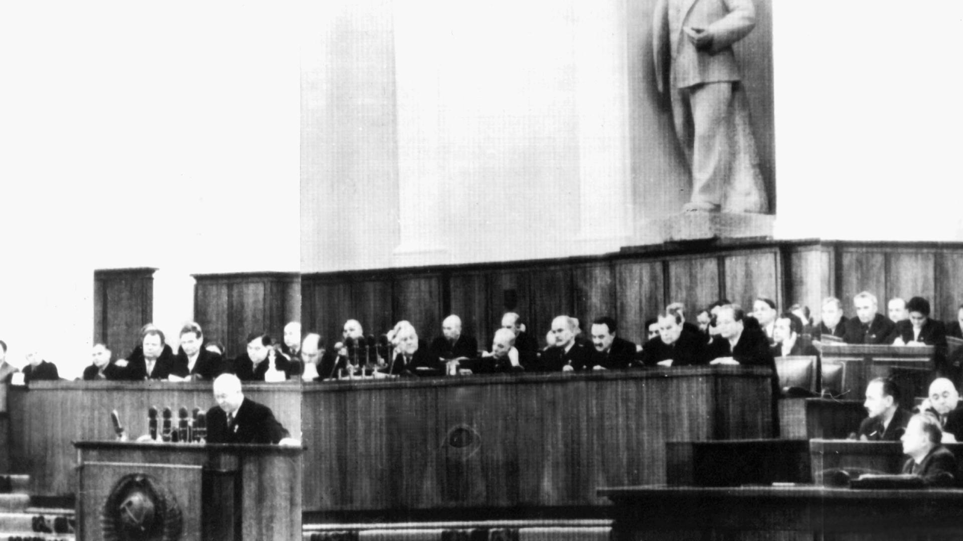 Ein Parteitag in der KPdSU