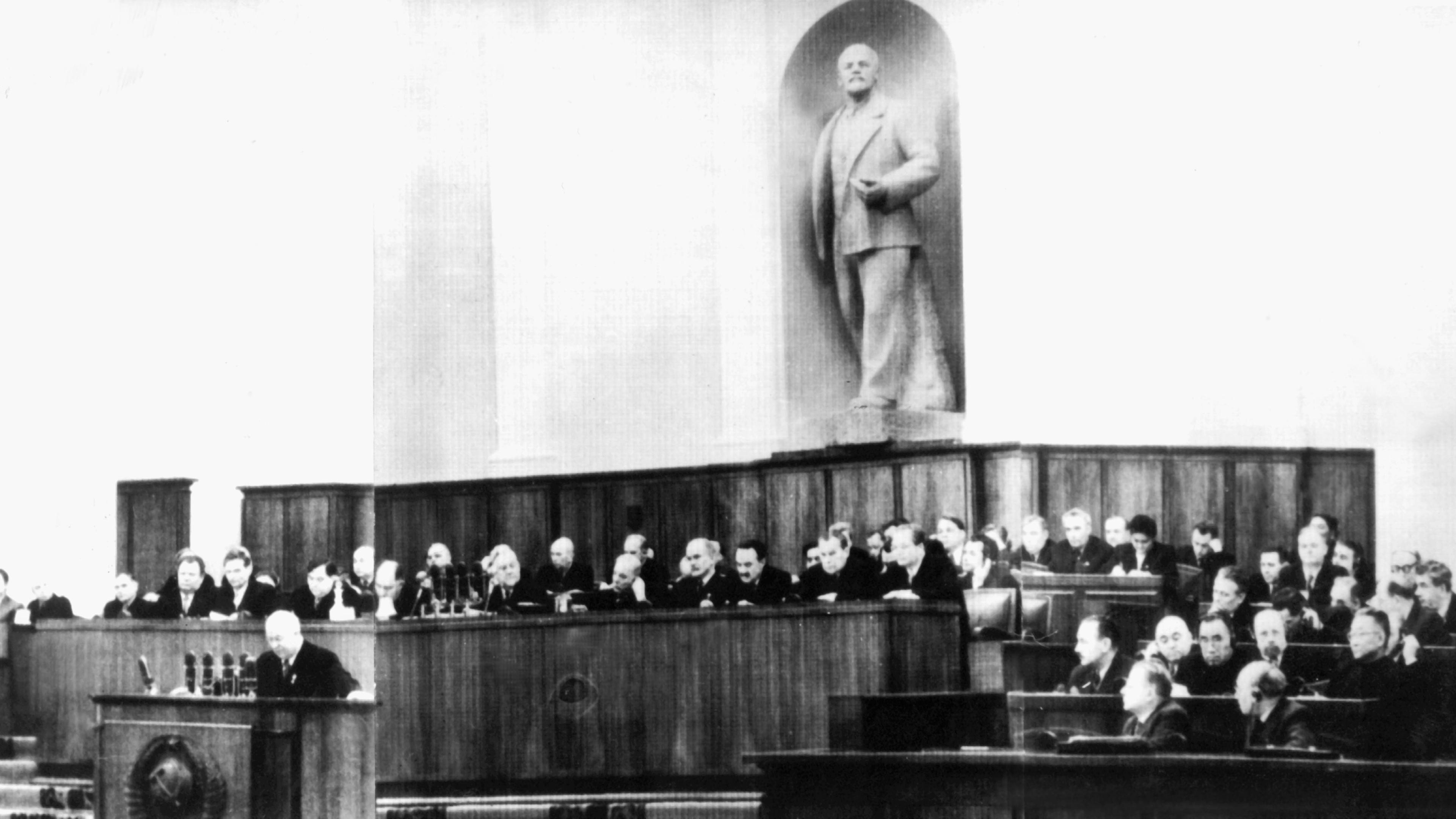 Ein Parteitag in der KPdSU