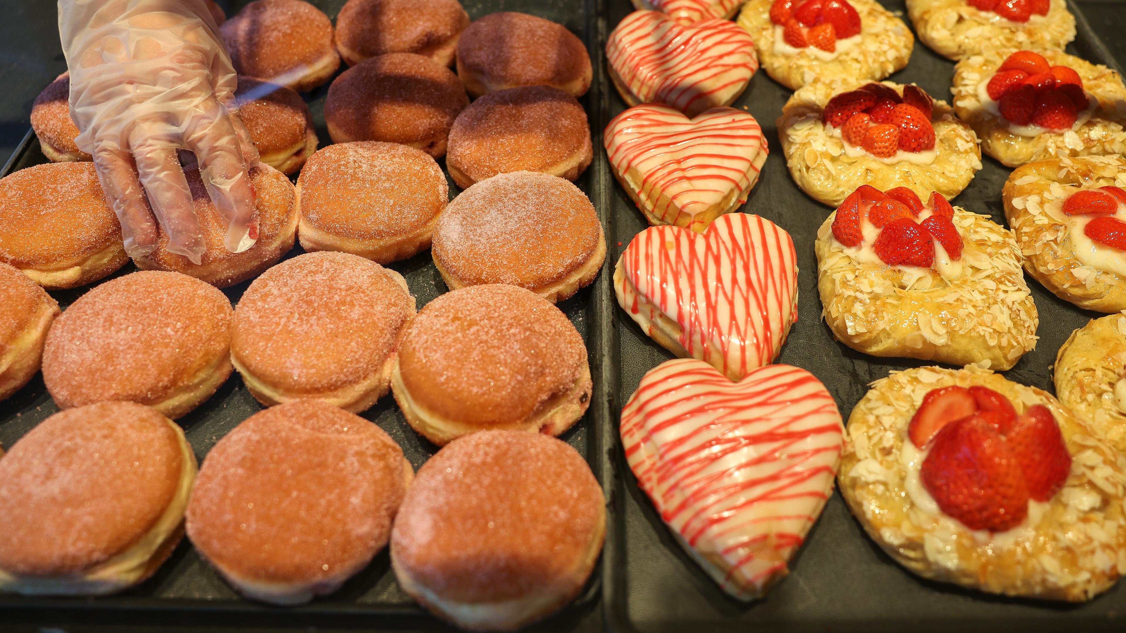 Pfannkuchen in Ostdeutschland