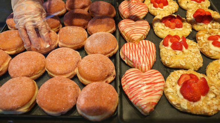 Pfannkuchen in Ostdeutschland