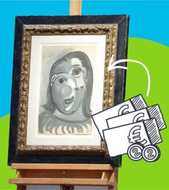 Picasso Verlosung für den guten Zweck