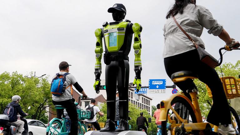 Polizei-Roboter in China