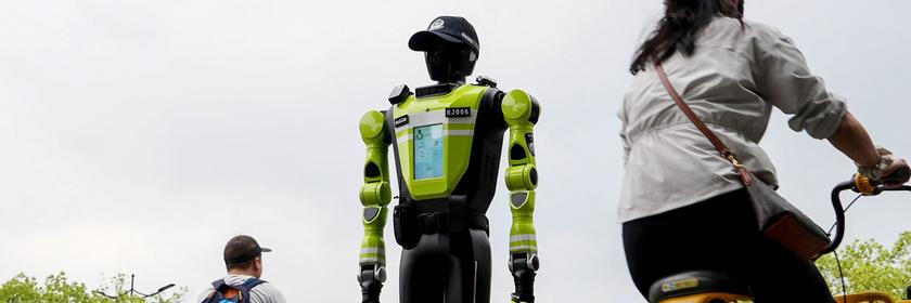Polizei-Roboter in China