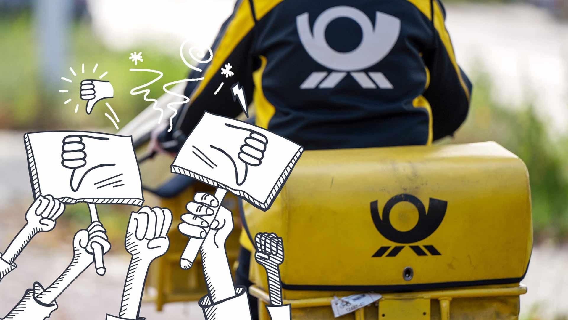 Beschwerden über die Post