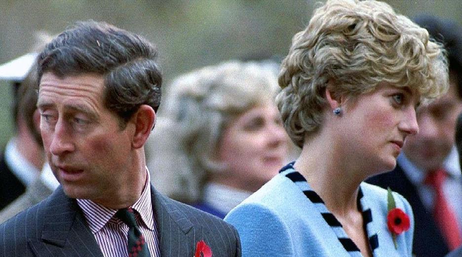 Archiv: Prinz Charles und Prinzessin Diana, aufgenommen im November 1992