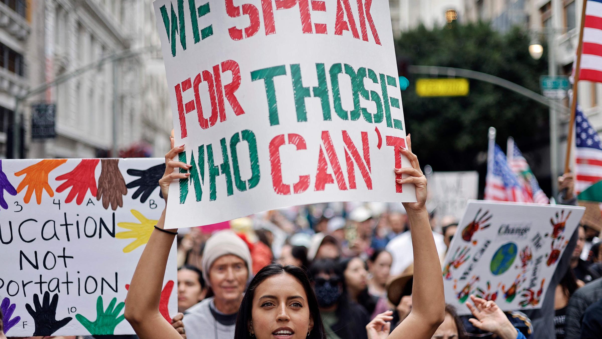Protestierende in den USA