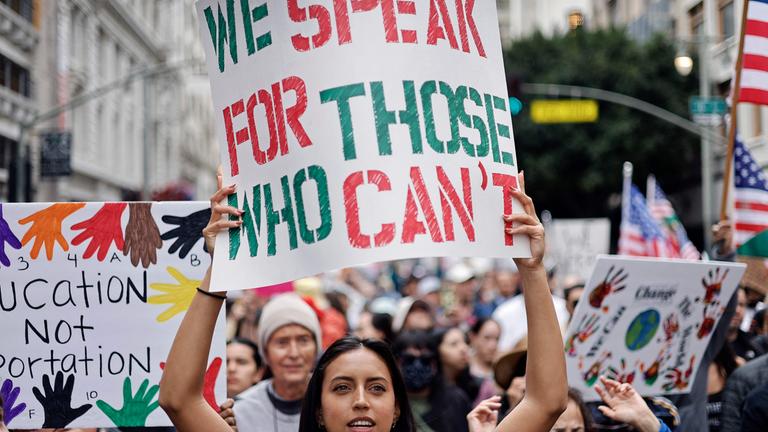 Protestierende in den USA