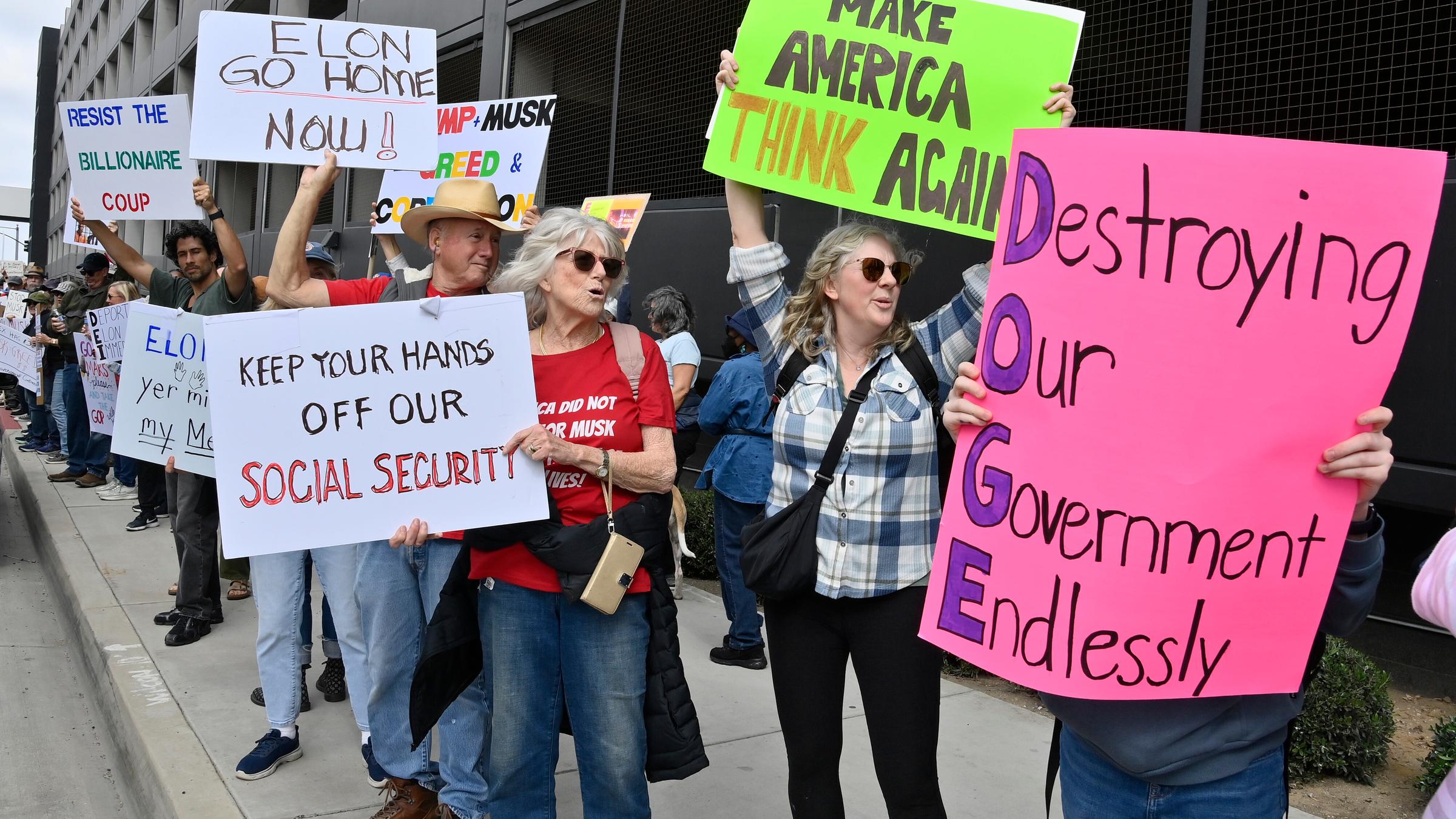 Protestierende in den USA