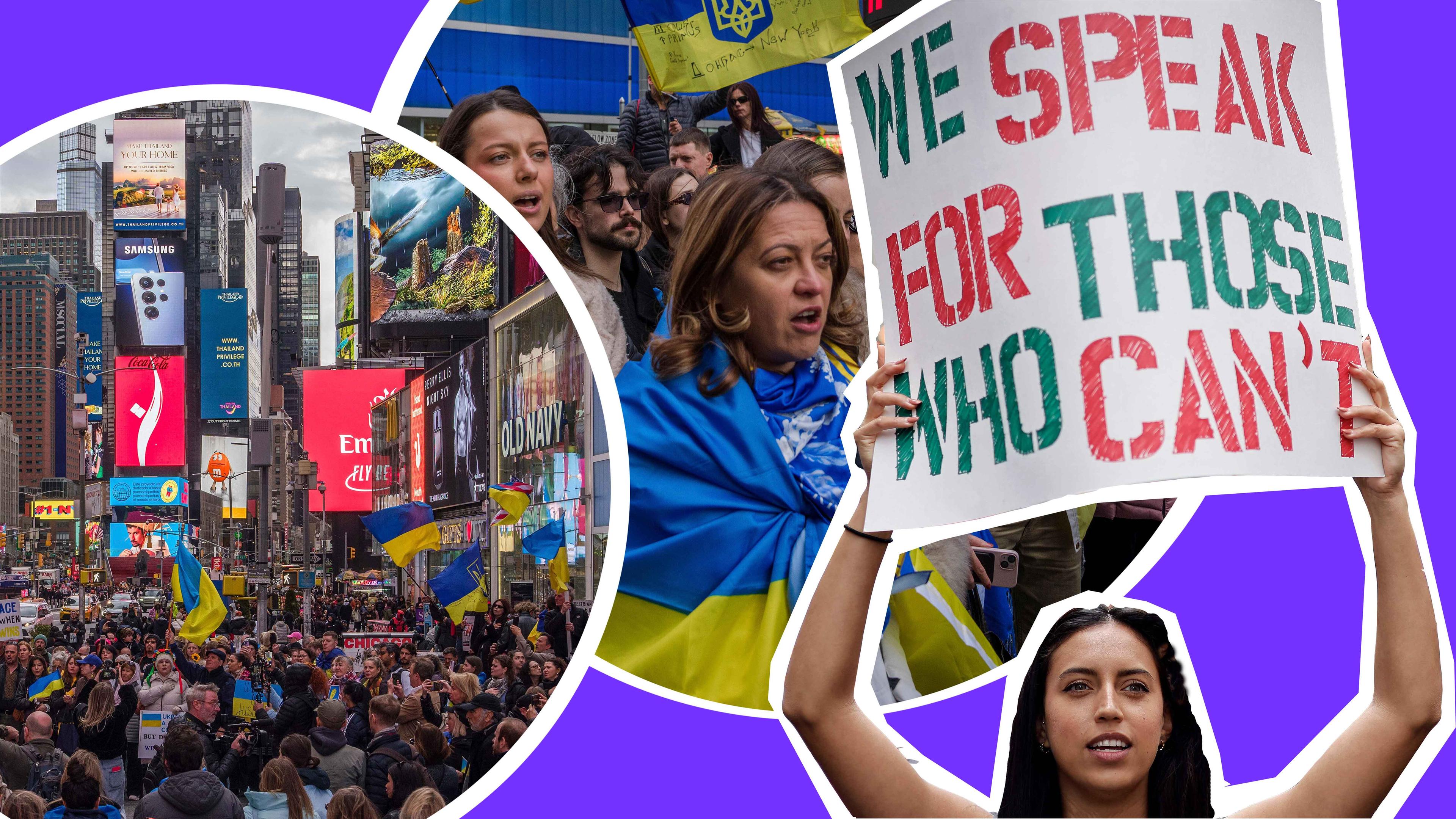 Protestierende in den USA