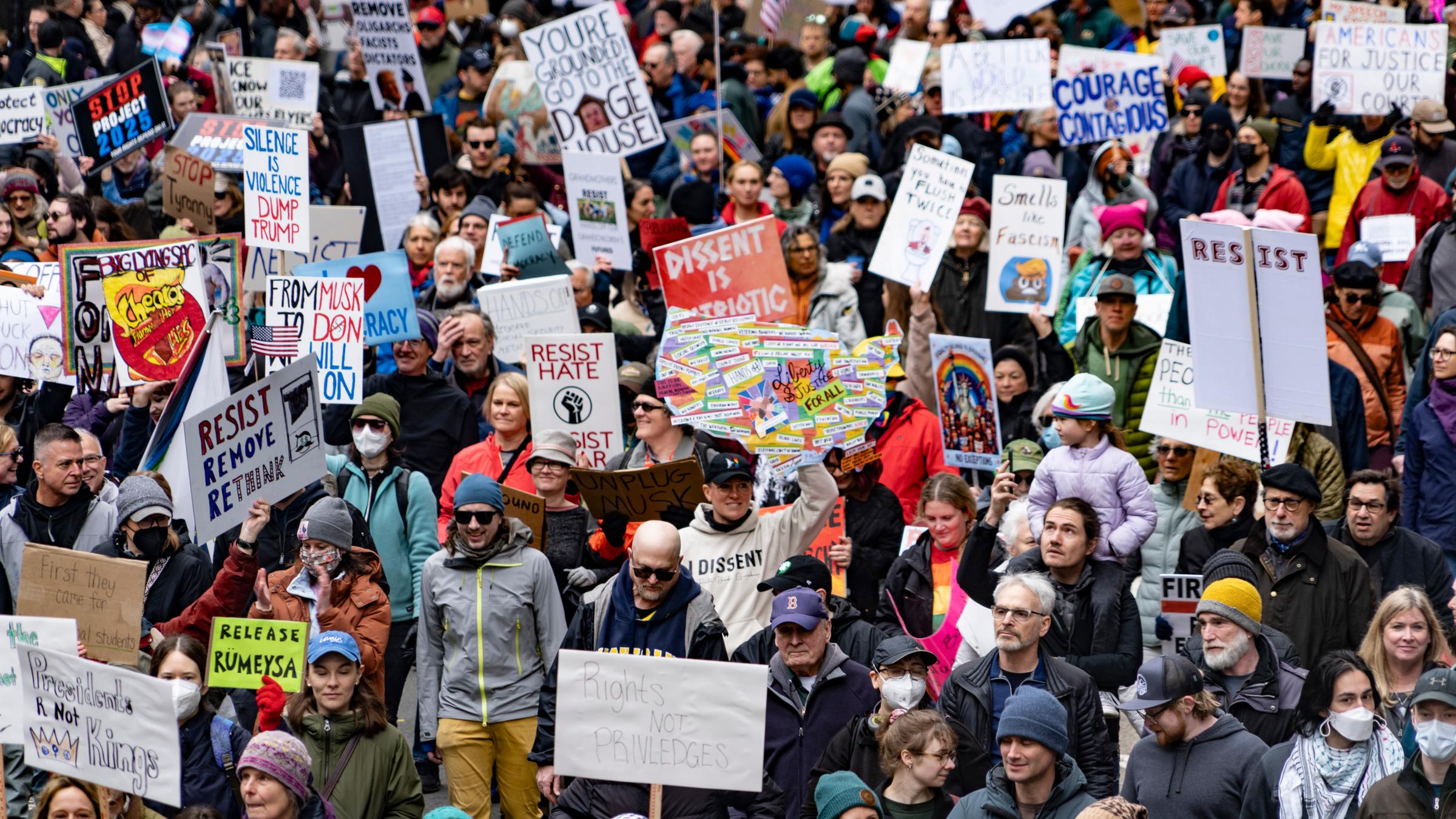 Proteste in den USA, Boston