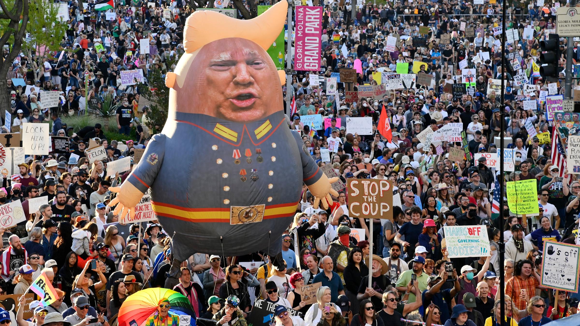 Proteste in den USA, Los Angeles