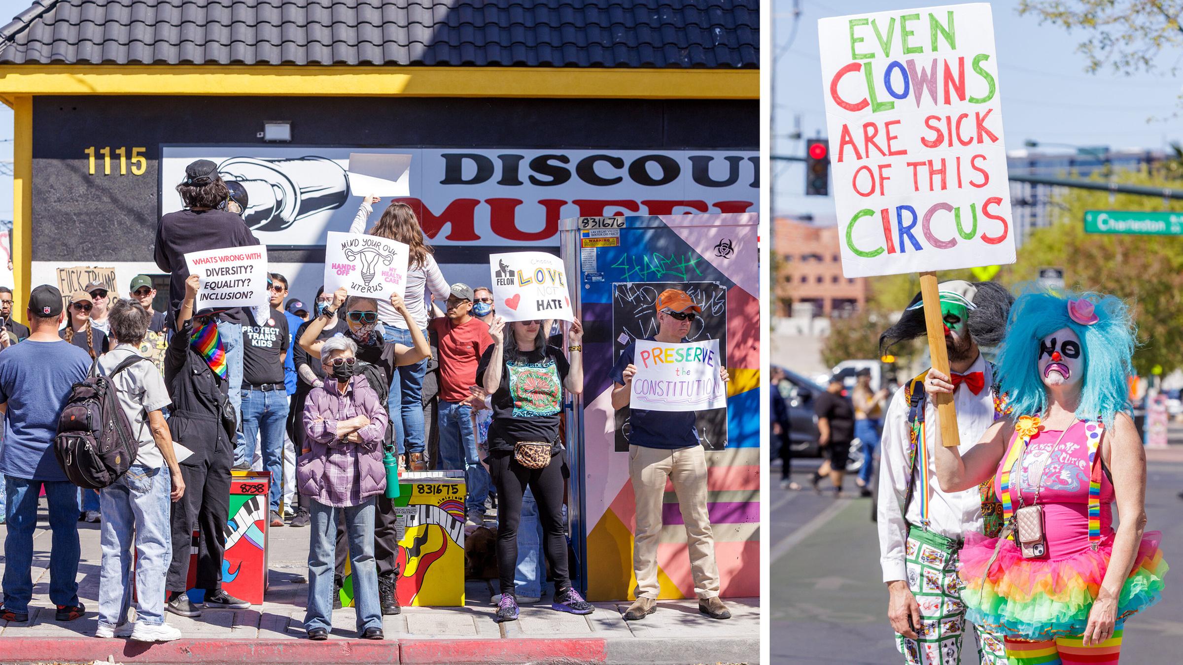 Proteste in den USA, Las Vegas
