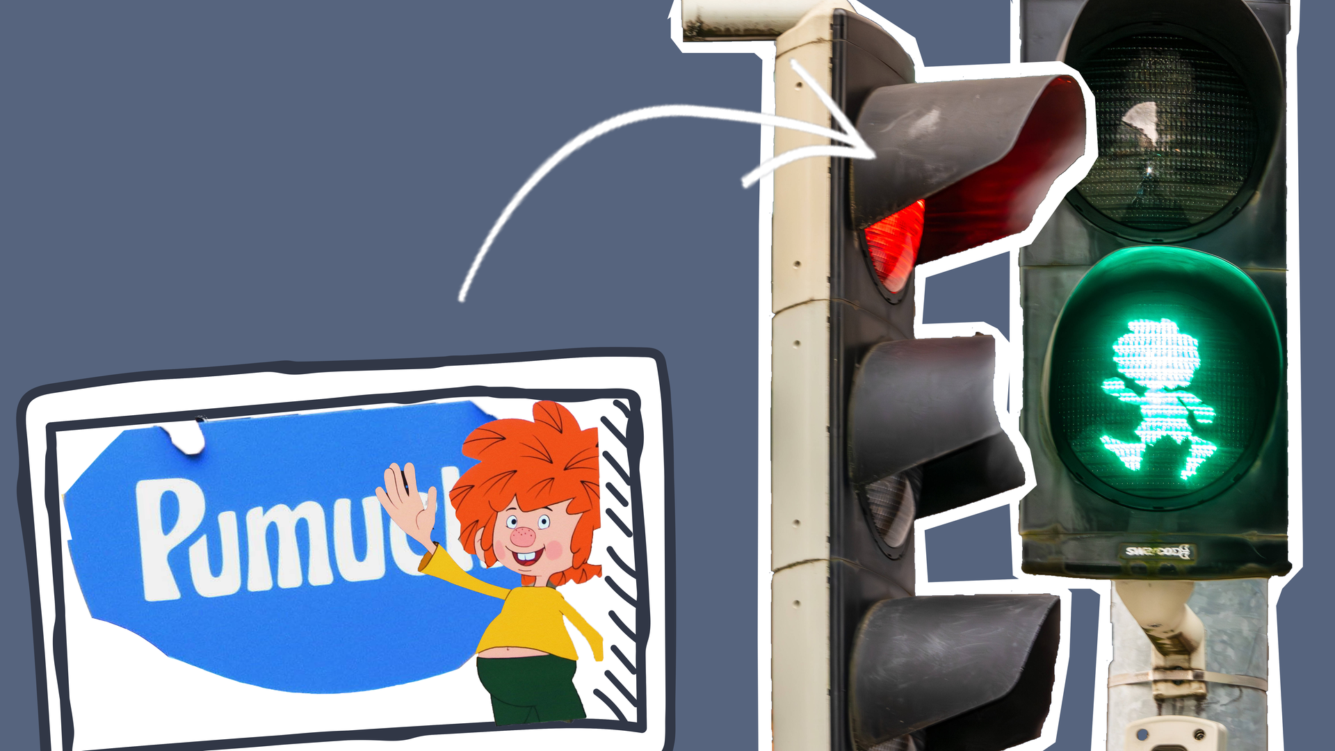 Pumuckl-Ampel in München