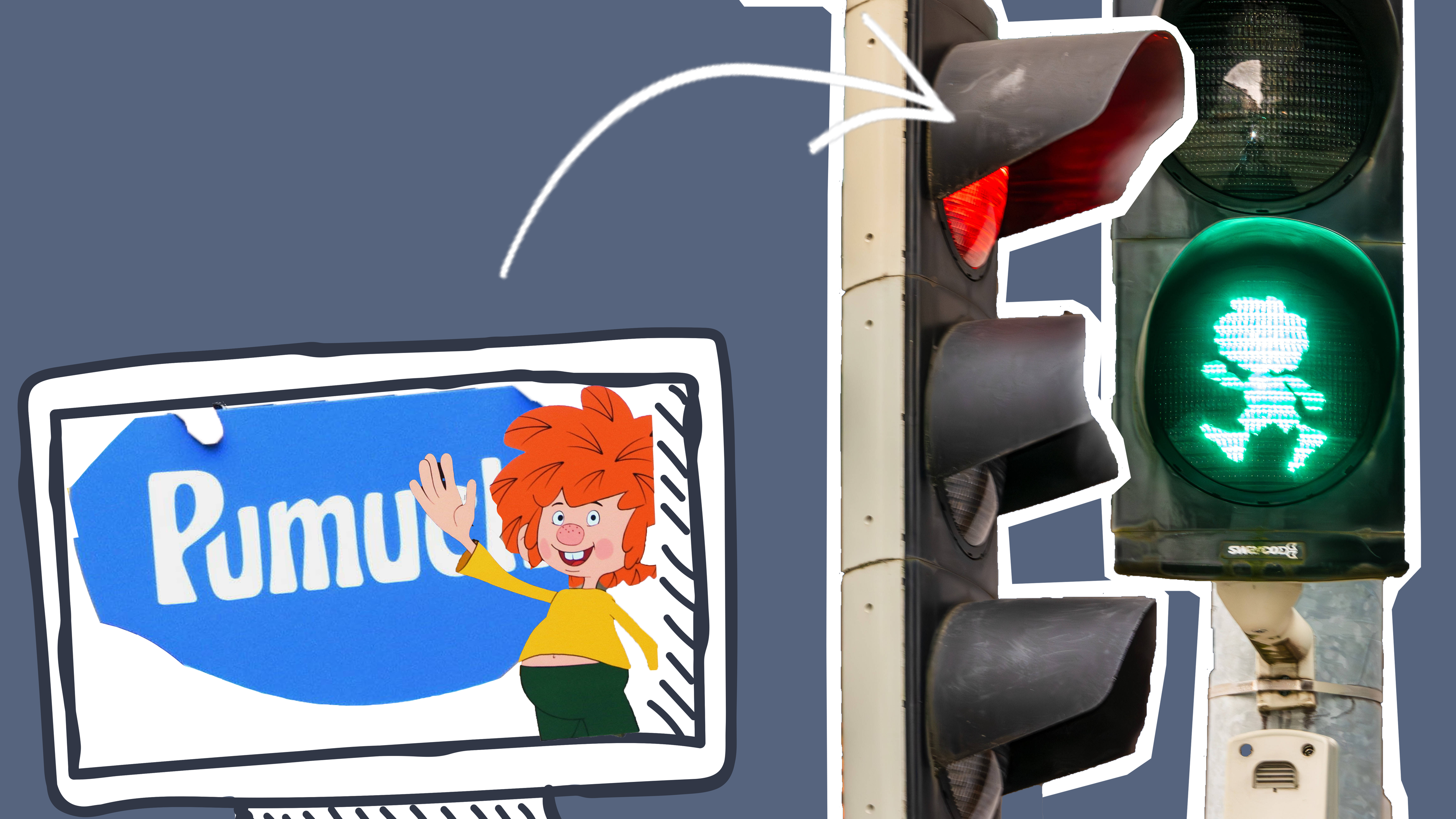 Pumuckl-Ampel in München