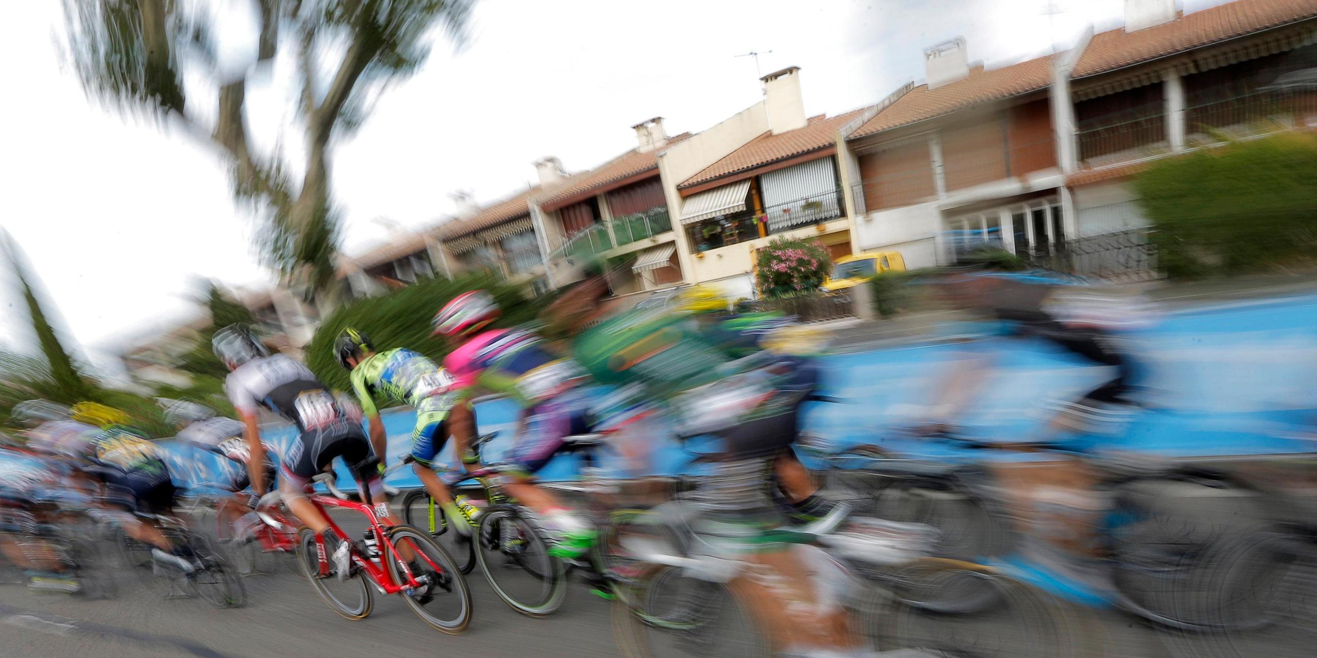 Radfahrer bei der Tour de France 2015
