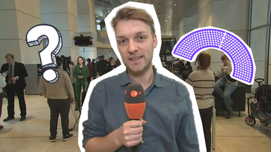 Reporter Johannes im Bundestag