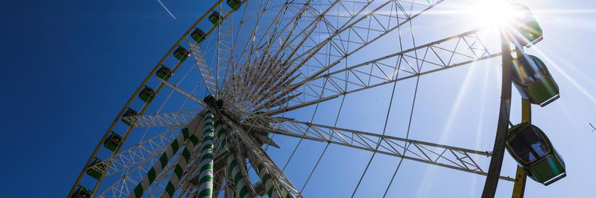 Rieserad in Stuttgart zum Stuttgarter Frühlingsfest