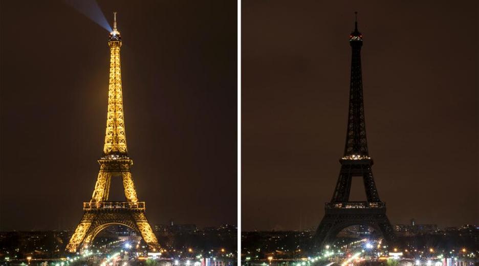 Rund 7.000 Städte weltweit haben sich an der Klimaschutz-Aktion "Earth Hour" beteiligt. Unter anderem wurde am Brandenburger Tor und am Pariser Eiffelturm das Licht für eine Stunde ausgeschaltet. 