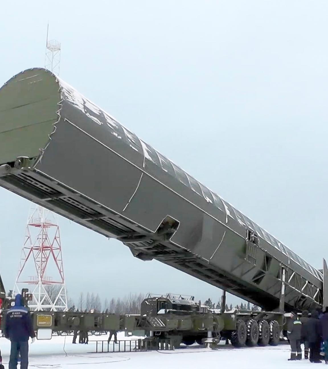 Russische Interkontinentalrakete