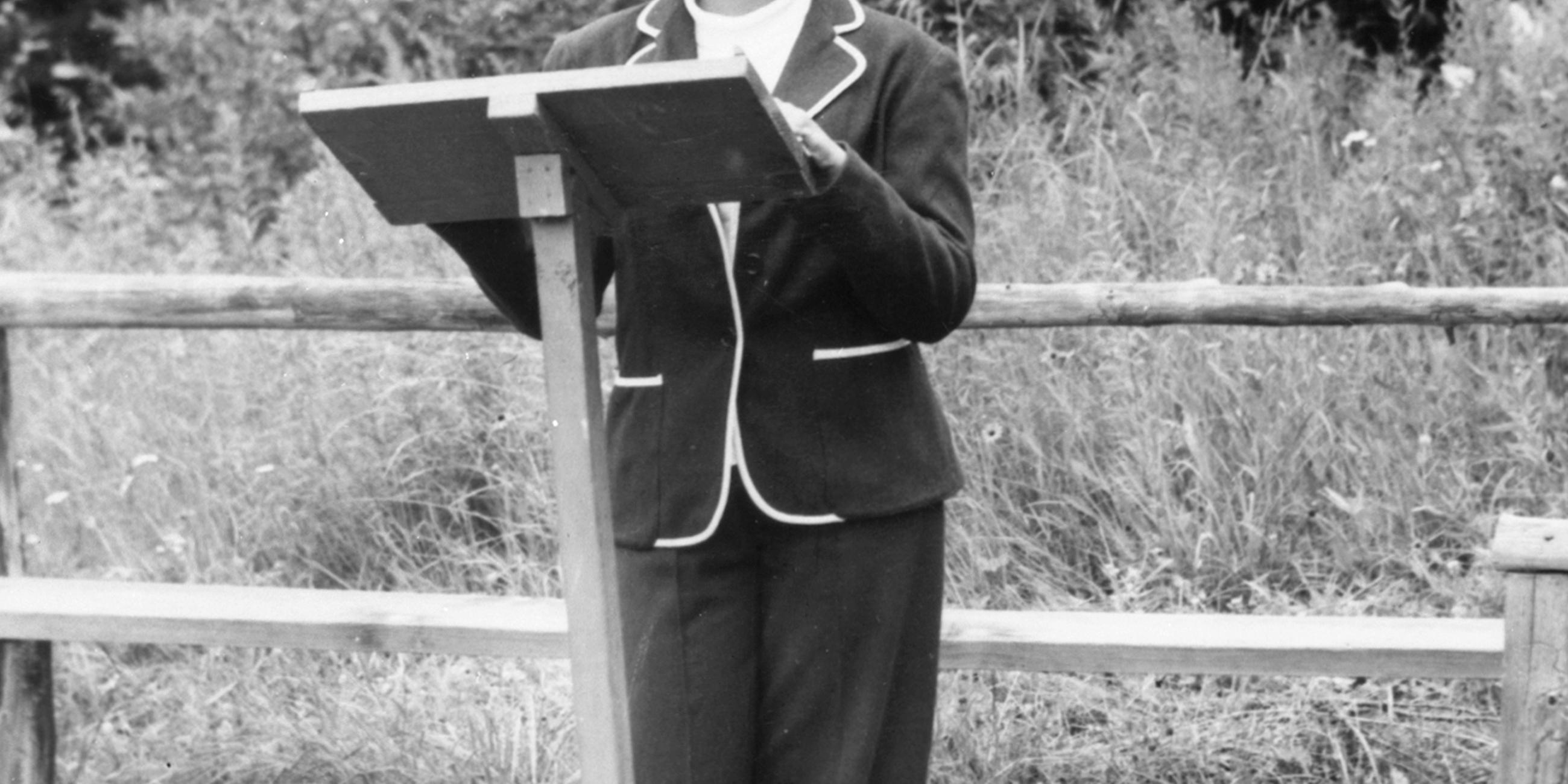Ruth Bader Ginsburg in jungen Jahren