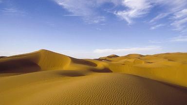 Sanddünen in der Sahara