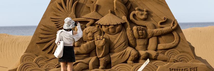 International Sand Sculpture Art Festival in Taiwan