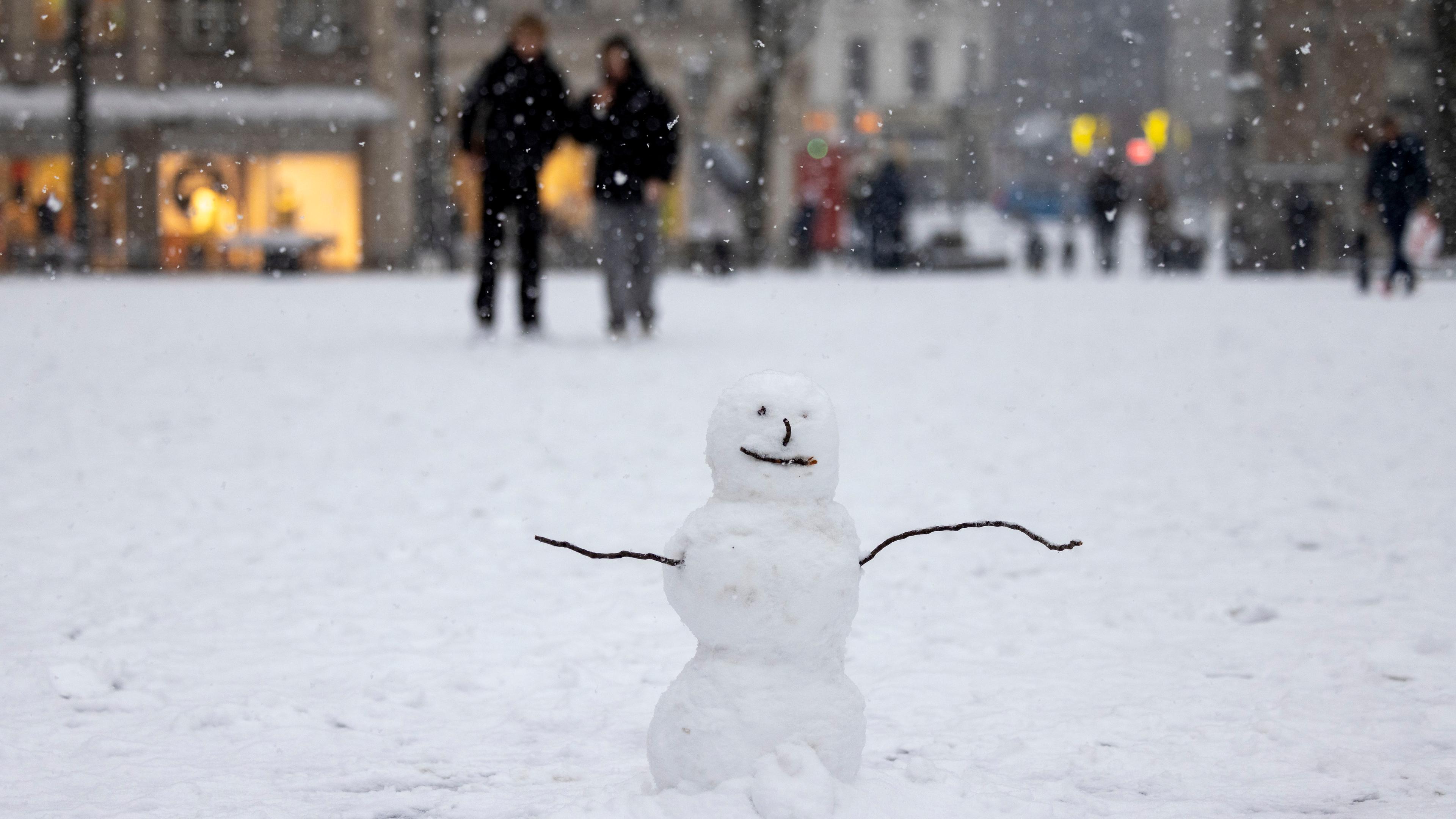 Schnee in Deutschland