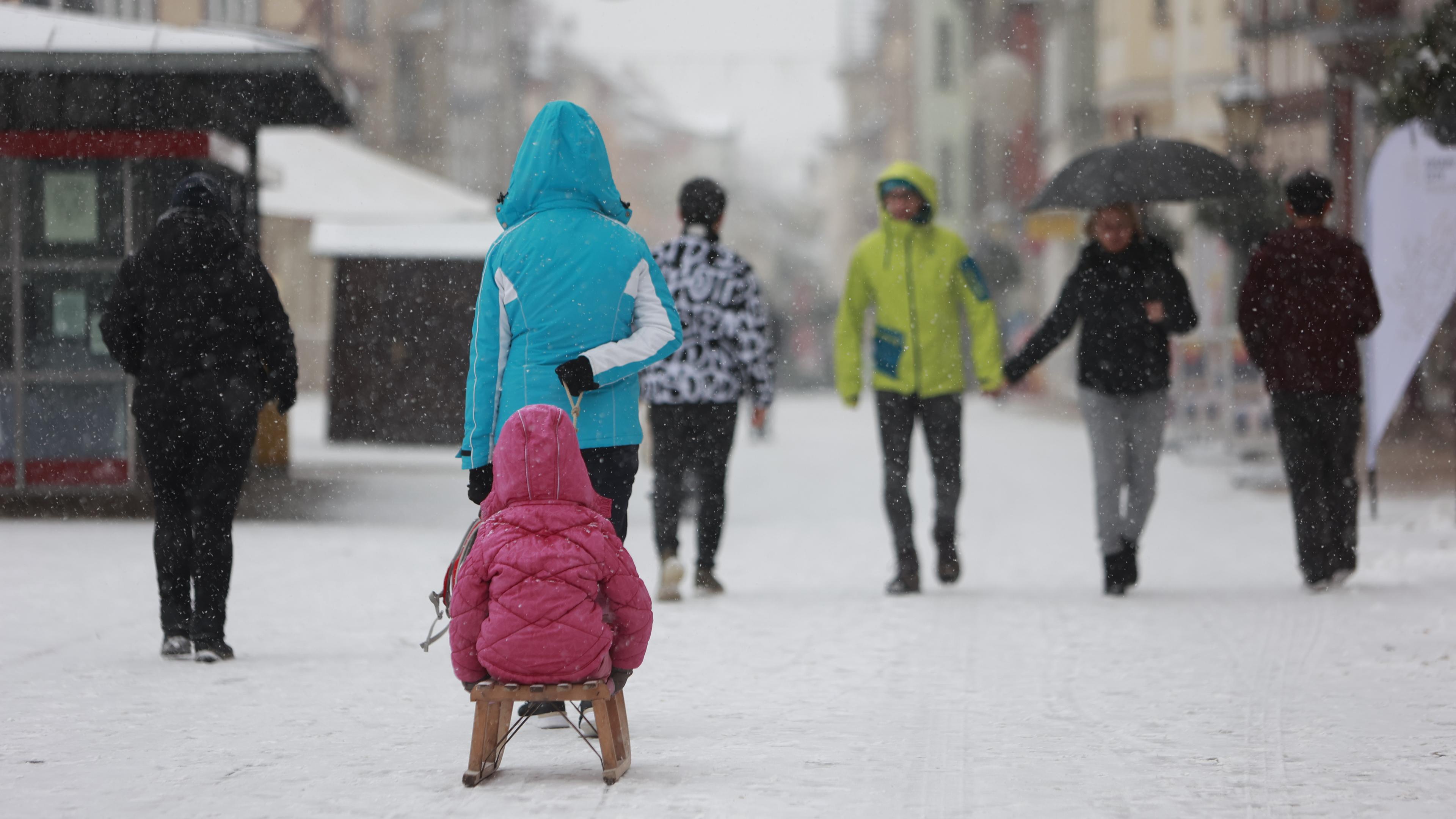 Schnee in Deutschland
