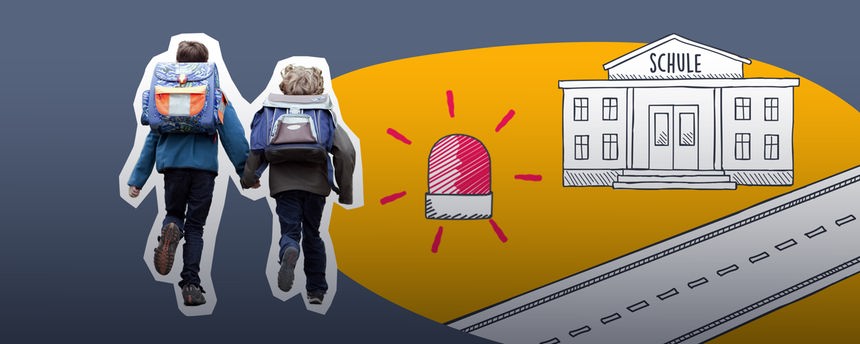 Mehr Unfälle auf dem Schulweg