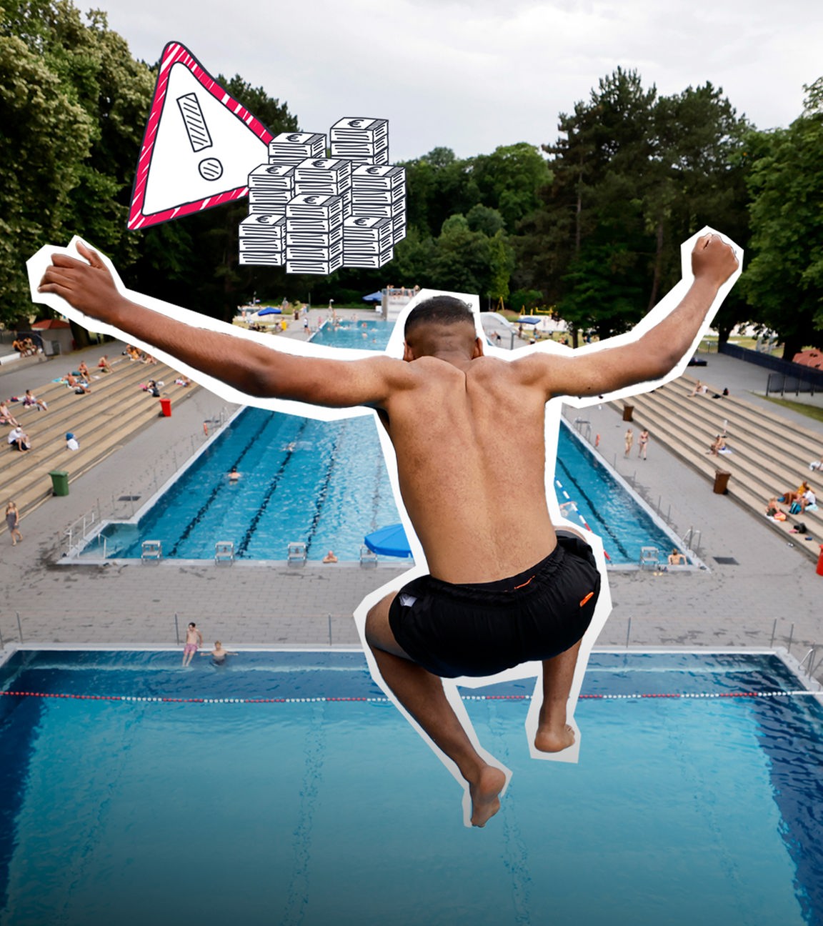 Schwimmbad Plan DLRG