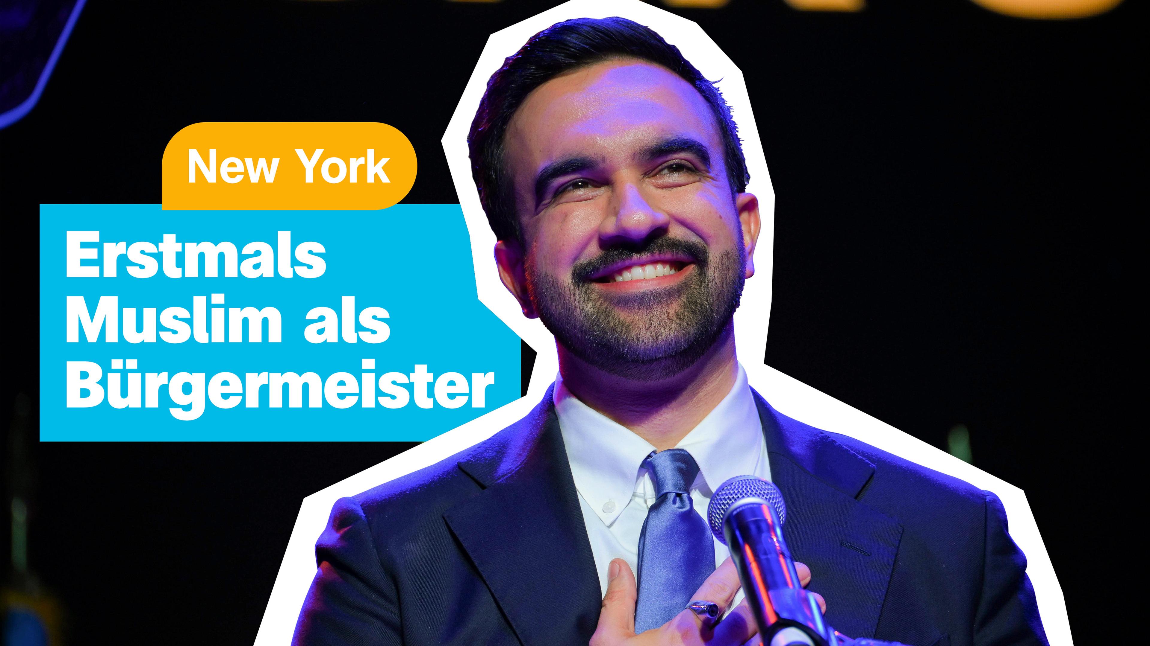 New York hat einen neuen Bürgermeister: Zohran Mamdani! Wer ist das?