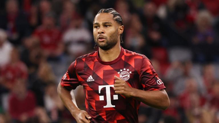 Serge Gnabry während des Bundesligaspiels Bayern München v SC Freiburg