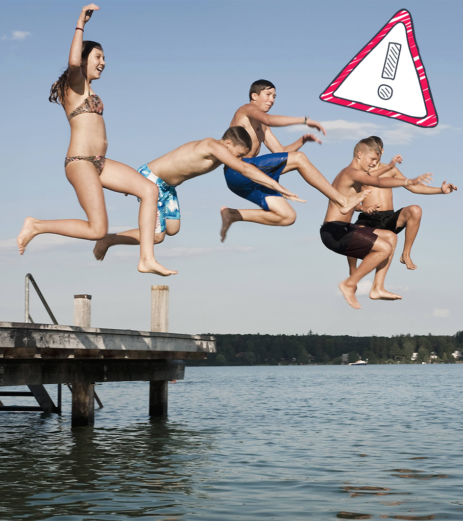 Sicher baden