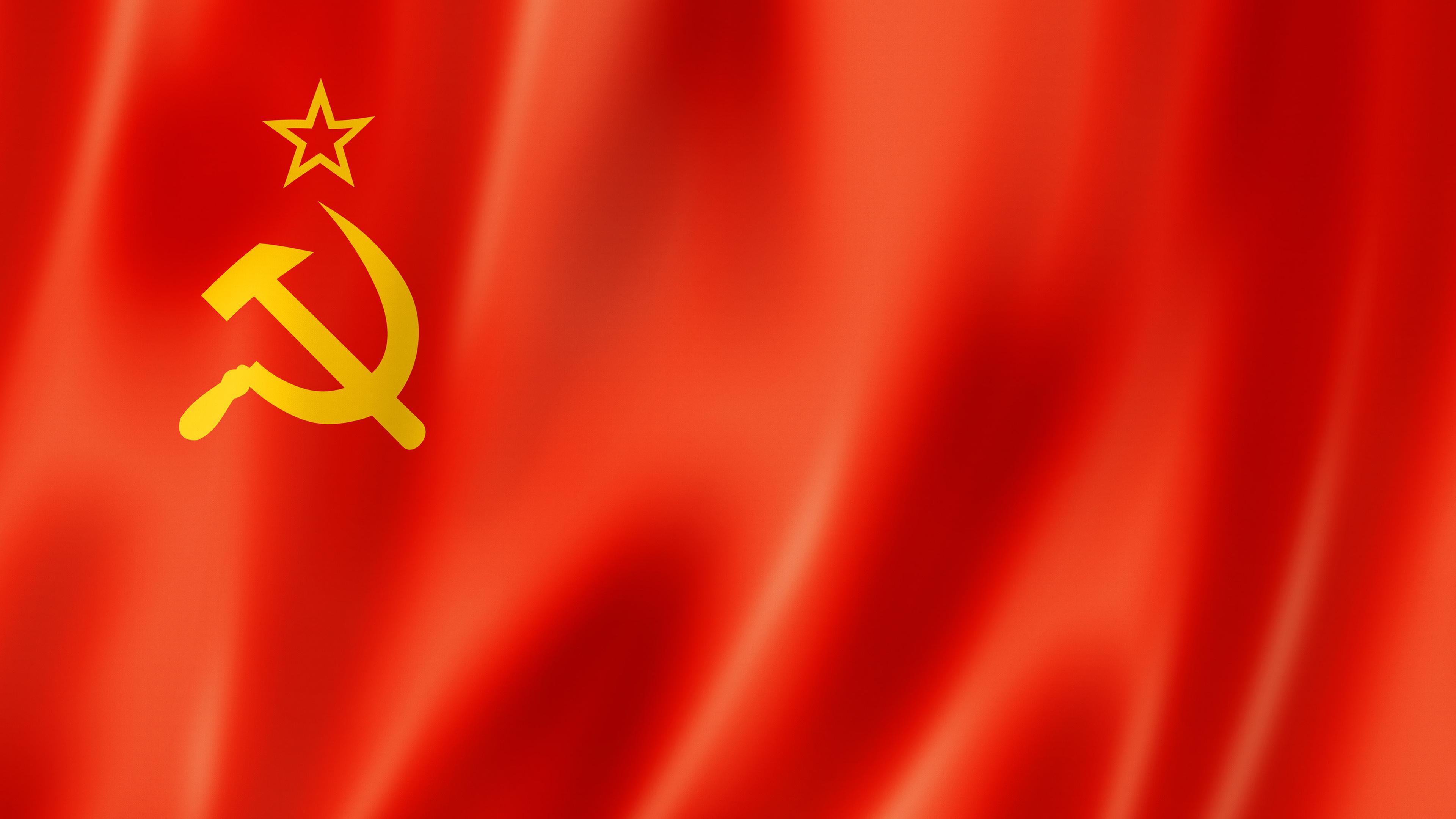 Die Flagge der Sowjetunion