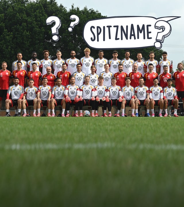 Nationalmannschaften mit Spitznamen