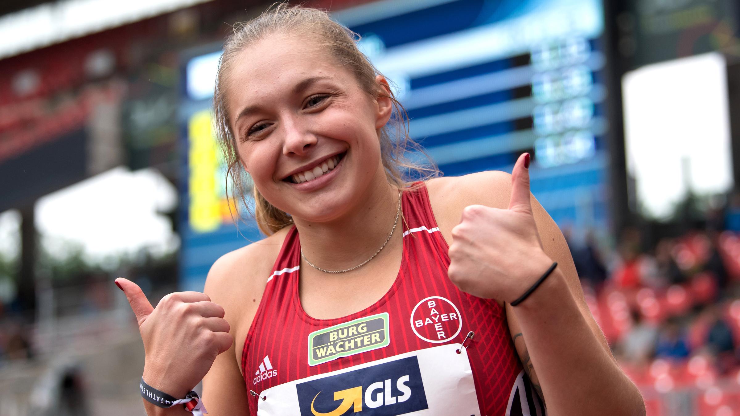 Gina Lückenkemper/Sprinten