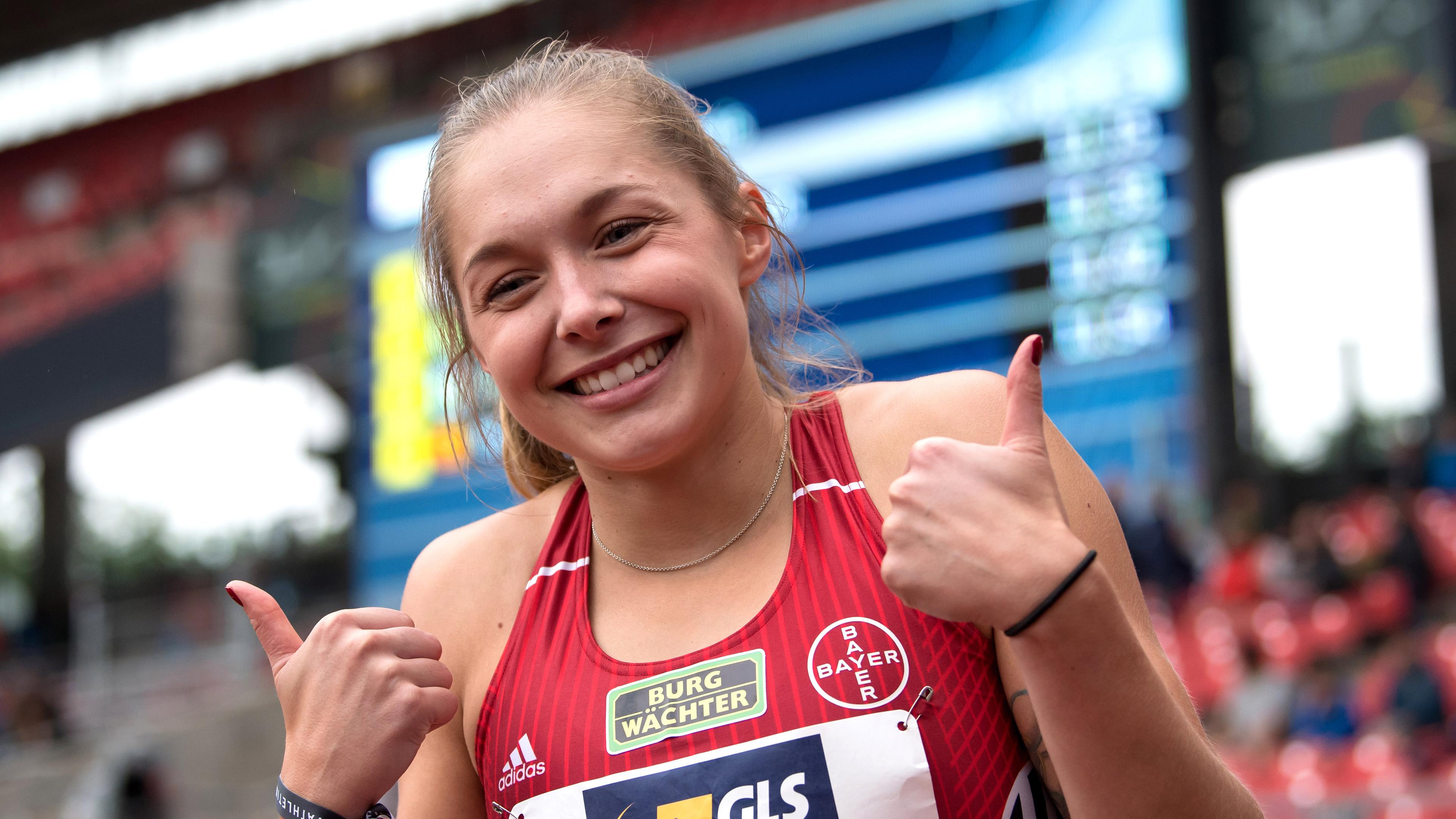 Gina Lückenkemper/Sprinten