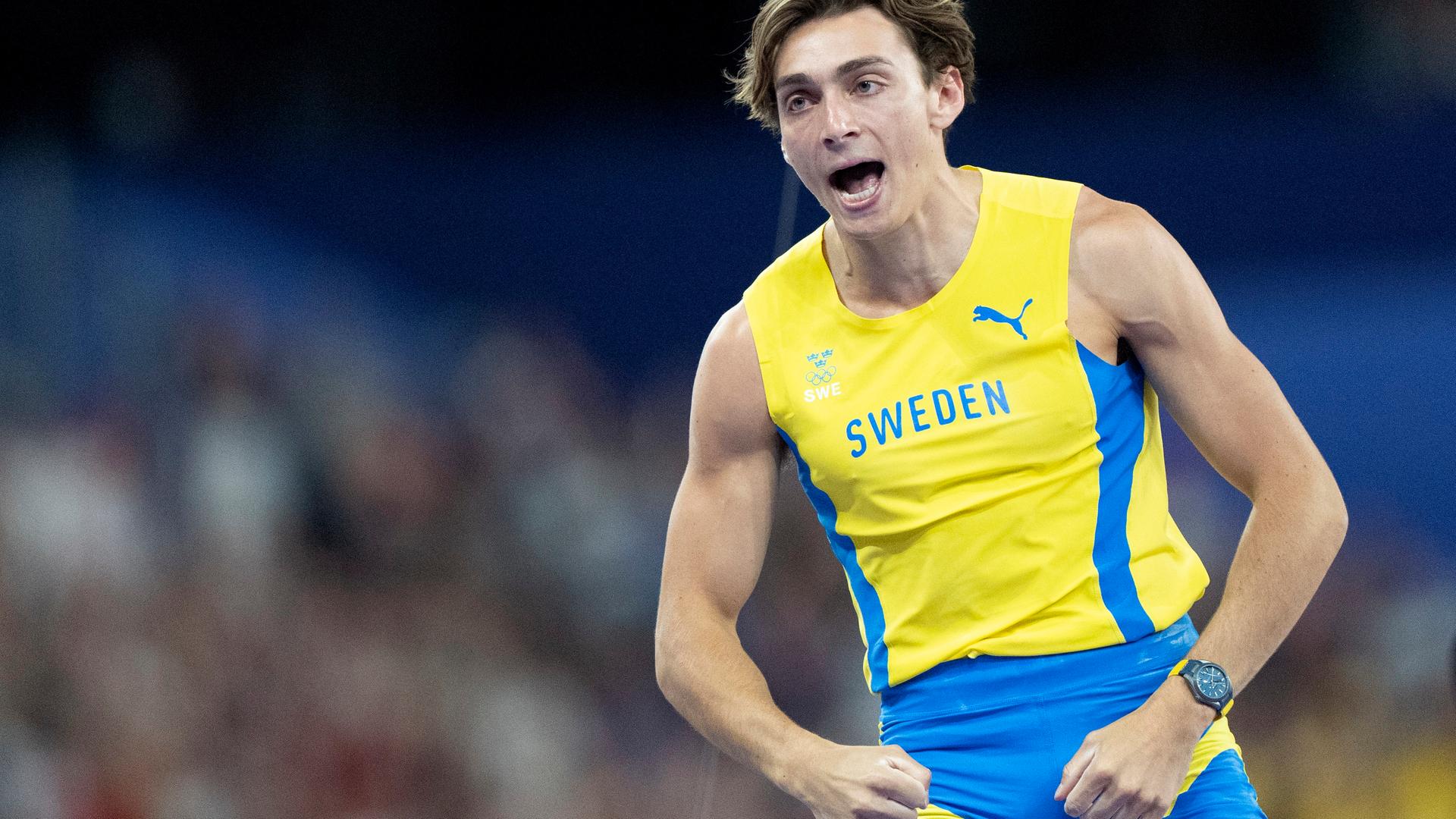 Der schwede Armand Duplantis bricht seinen ehemaligen Weltrekord mit 6,25m beim Stabhochsprung.